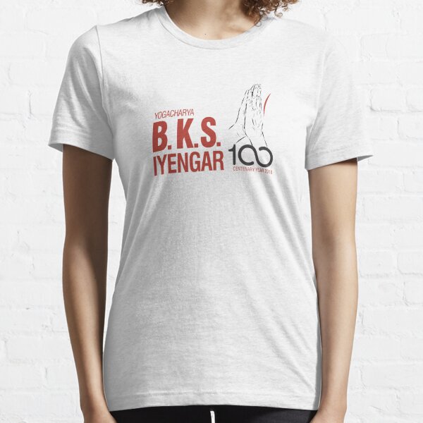 BKS Iyengar Official Centenary Year Logo - charity design Essential T-Shirt