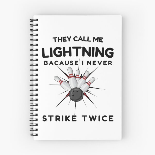 Item preview, Call Me Lightning Never Strike Twice Bowling Humor designed and sold by YourgiftShop.