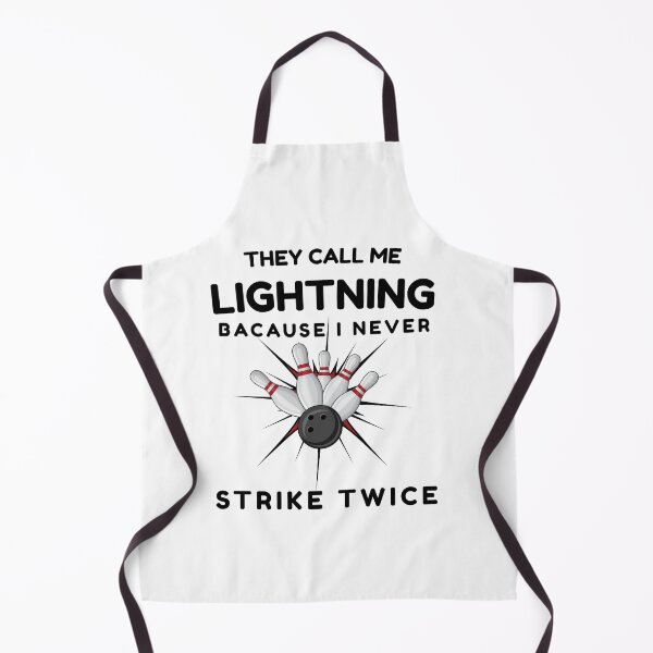 Item preview, Call Me Lightning Never Strike Twice Bowling Humor designed and sold by YourgiftShop.