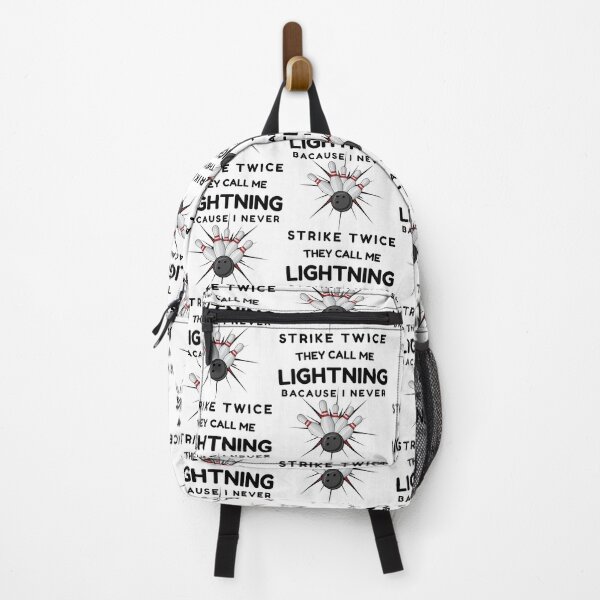 Item preview, Call Me Lightning Never Strike Twice Bowling Humor designed and sold by YourgiftShop.