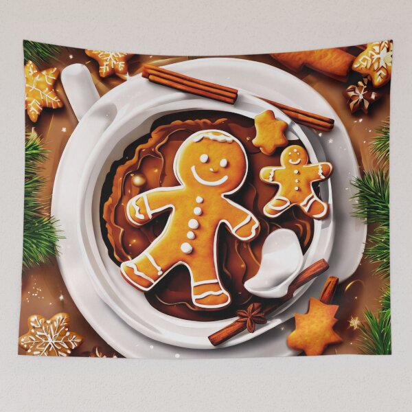 Item preview, Gingerbread Christmas Madness designed and sold by Zofia Sosnecka.