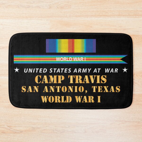 Item preview, Army - Camp Travis, San Antonio, TX  w SVC WWI X 300 designed and sold by Military Insignia Products.