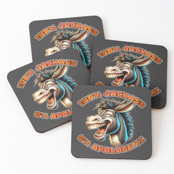 Item preview, 100 Percent Jackass designed and sold by Nomadic Spirit Studios.