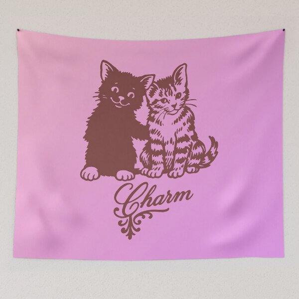 Item preview, Clairo charm friends with grandient background designed and sold by Darkifun.