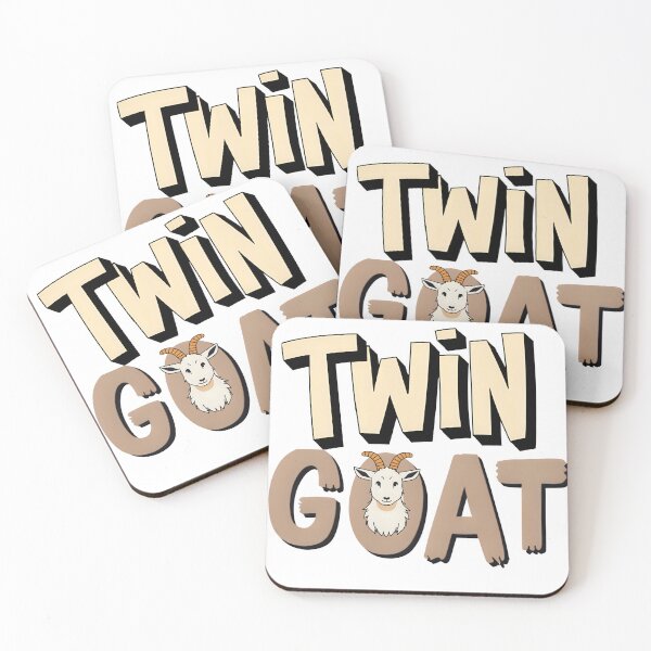Item preview, Twin GOAT – Goated Twin Slang Design designed and sold by Artistica1234.