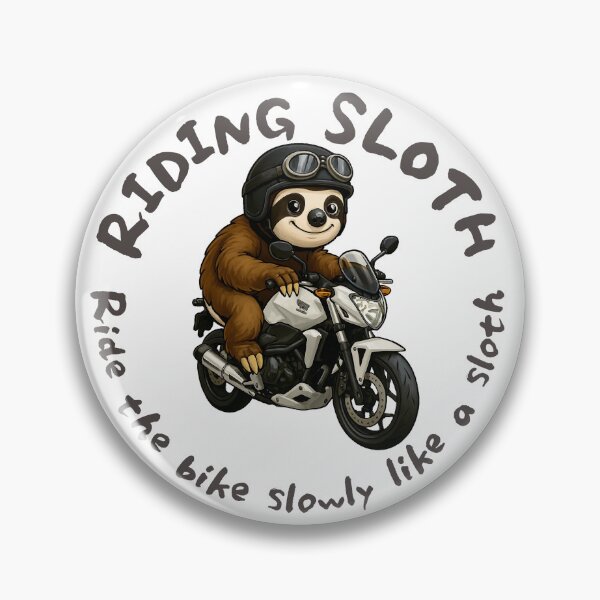 Item preview, Sloth riding a motorcycle designed and sold by Working Sloth from Japan.