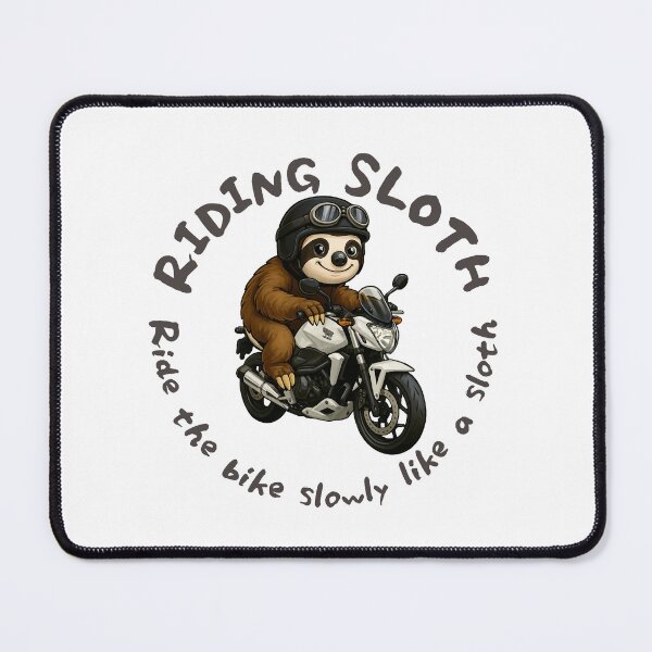 Item preview, Sloth riding a motorcycle designed and sold by Working Sloth from Japan.