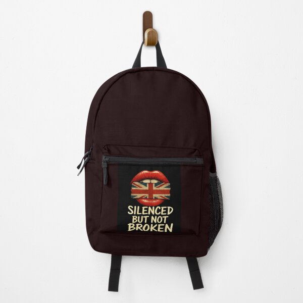 Item preview, Silenced But Not Broken – British Union Jack Vintage Design designed and sold by Boski22.
