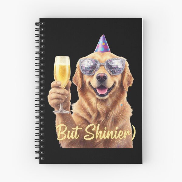 Item preview, New Year Dog But Shinier designed and sold by Silent Watch Threads..
