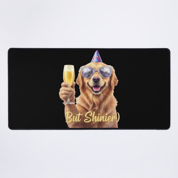 Item preview, New Year Dog But Shinier designed and sold by Silent Watch Threads..