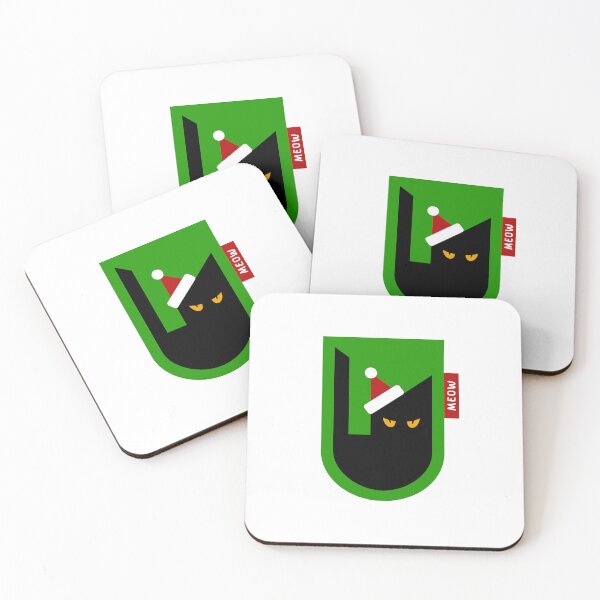 Item preview, Hidden Christmas Cat Pocket Meow designed and sold by pixel-overdose.