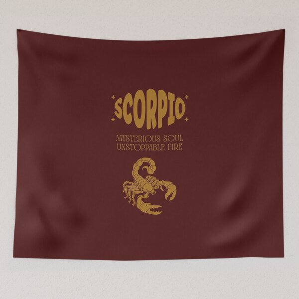 Item preview, I Am Scorpio - Mysterious Soul, Unstoppable Fire designed and sold by THEVONZA.