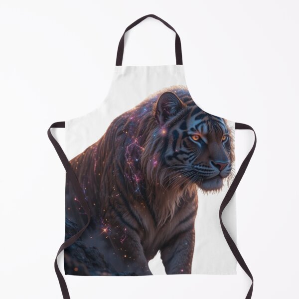 Item preview, Celestial Tiger – Cosmic Power Spirit Animal T-Shirt designed and sold by GuruArtGallery.