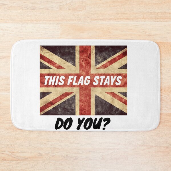 Item preview, This Flag Stays – Do You? Union Jack Vintage UK Pride Design designed and sold by Boski22.