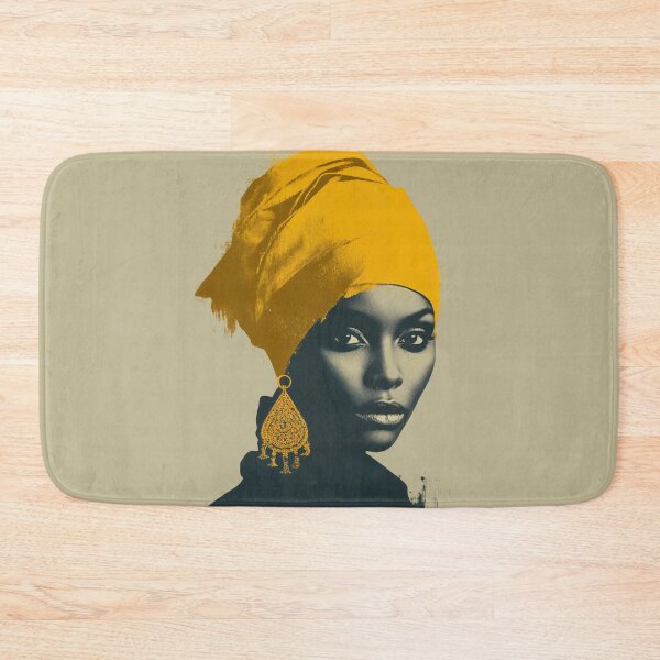 Item preview, Golden Headwrap Portrait designed and sold by eyeconart.