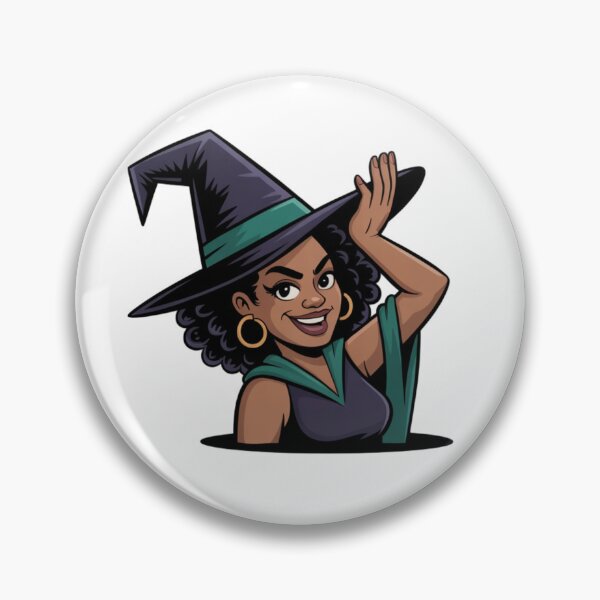 Item preview, Smiling Witch | Confident & Playful Halloween  designed and sold by FairX.
