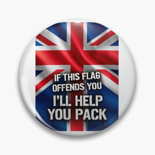 Artikelvorschau, Wenn diese Flagge Sie beleidigt – Britisches Pride Union Jack Statement Shirt entworfen und verkauft von Boski22.