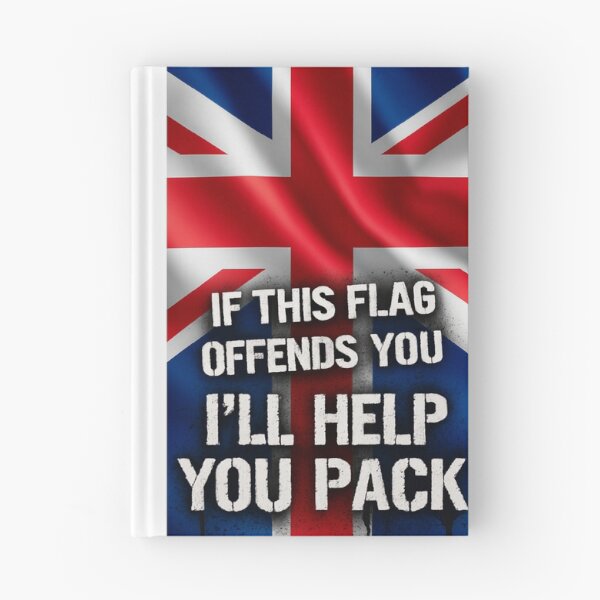 Item preview, If This Flag Offends You – British Pride Union Jack Statement Shirt designed and sold by Boski22.