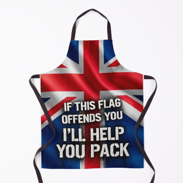 Item preview, If This Flag Offends You – British Pride Union Jack Statement Shirt designed and sold by Boski22.