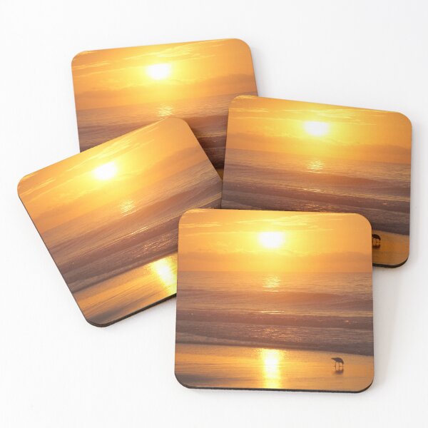 Item preview, Beach Sunrise With Bird designed and sold by cr33pyki77y.