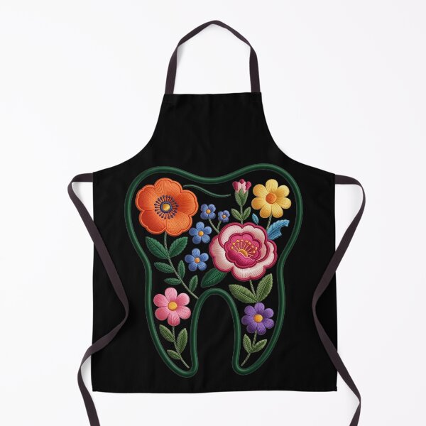 Item preview, Embroidery Floral Tooth designed and sold by jkrphoto.