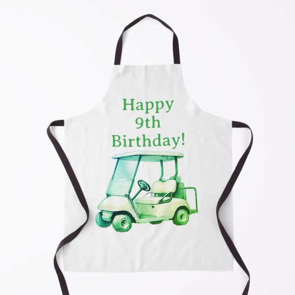 Item preview, Happy 9th Birthday Golfer designed and sold by Monika Howarth.