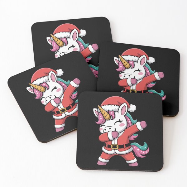 Item preview, Dabbing Unicorn Santa designed and sold by jkrphoto.