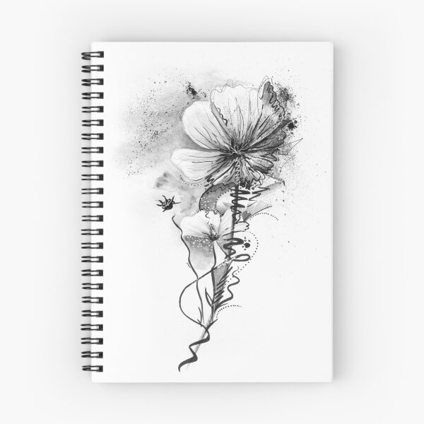 Item preview, Gray flower designed and sold by eni-art.