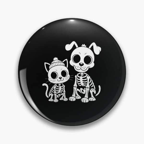 Item preview, Skeleton Cat and Dog  designed and sold by jkrphoto.