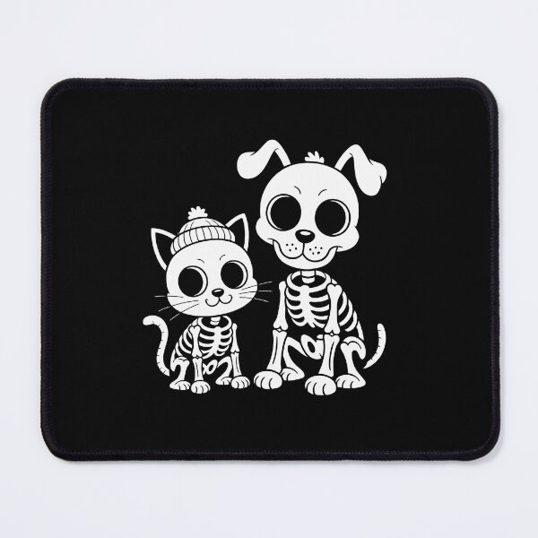 Item preview, Skeleton Cat and Dog  designed and sold by jkrphoto.