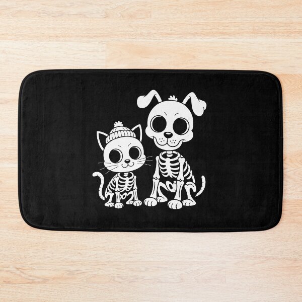 Item preview, Skeleton Cat and Dog  designed and sold by jkrphoto.