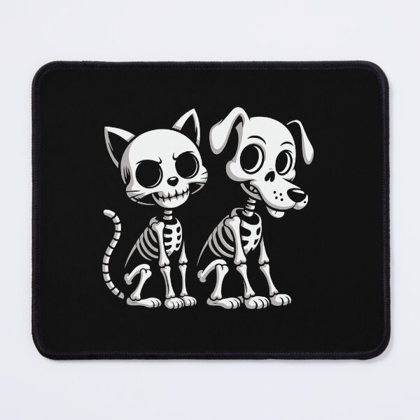 Item preview, Skeleton Cat and Dog  designed and sold by jkrphoto.