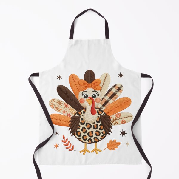 Item preview, Embroidered Turkey with Patterned Feathers designed and sold by jkrphoto.