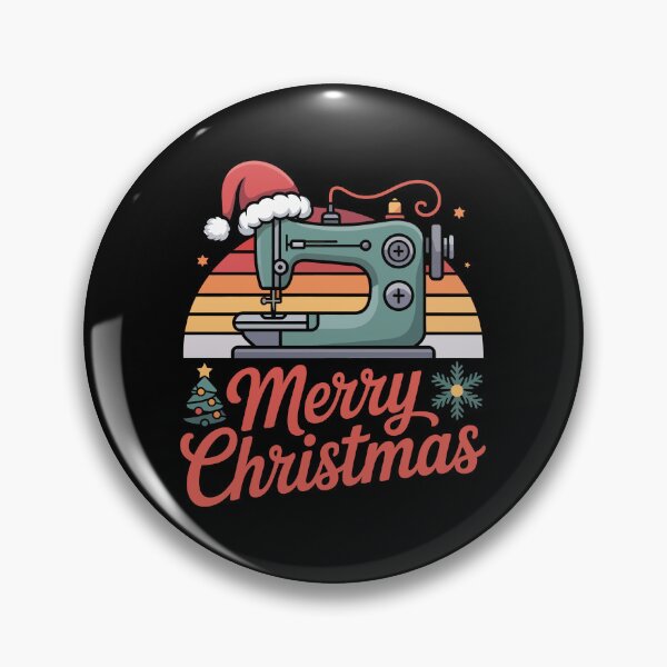 Item preview, sewing machine christmas designed and sold by jkrphoto.