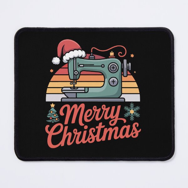 Item preview, sewing machine christmas designed and sold by jkrphoto.