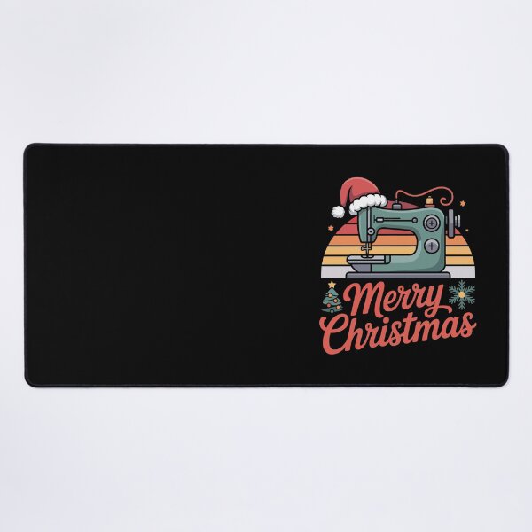 Item preview, sewing machine christmas designed and sold by jkrphoto.