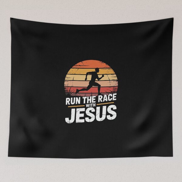 Item preview, Run the Race with Jesus designed and sold by jkrphoto.