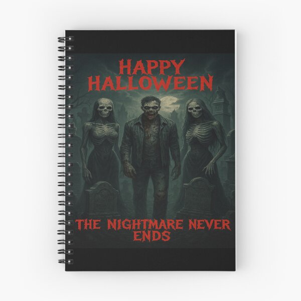 Item preview, The Nightmare Never Ends – Dark Halloween Horror Art designed and sold by alizo74.