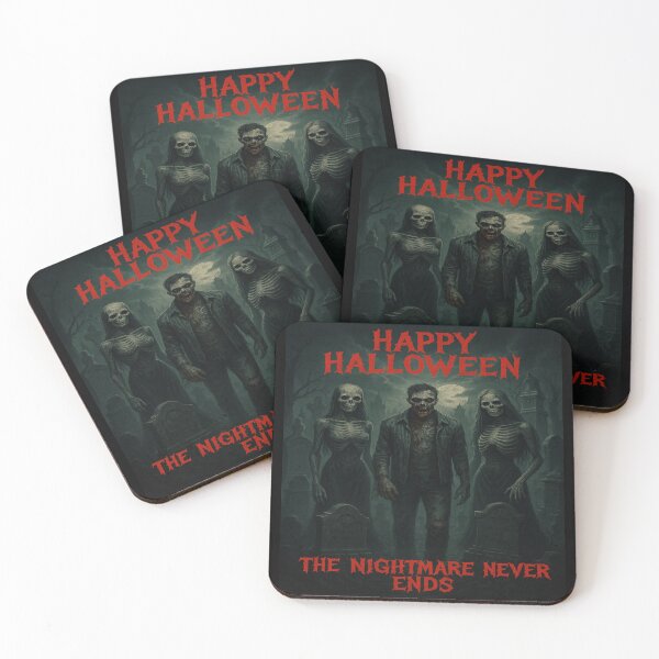 Item preview, The Nightmare Never Ends – Dark Halloween Horror Art designed and sold by alizo74.