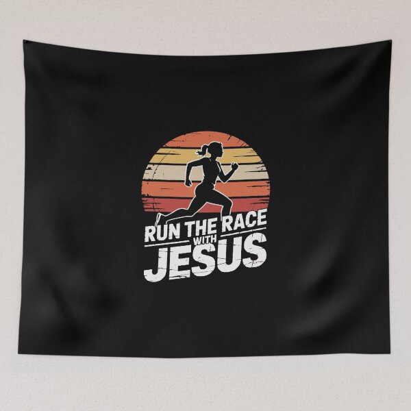Item preview, Run the Race with Jesus designed and sold by jkrphoto.