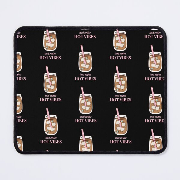 Item preview, Iced Coffee Hot Vibes - Summer Coffee Aesthetic designed and sold by BrightMood Designs.