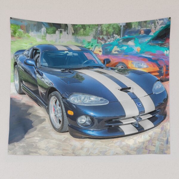 Artikelvorschau, 2001 Blaue Viper GTS X108 entworfen und verkauft von RichFrancoCars.