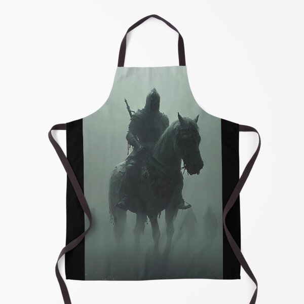 Item preview, Zombie Knight on Horse - Undead in the Fog designed and sold by NightTimeJ.