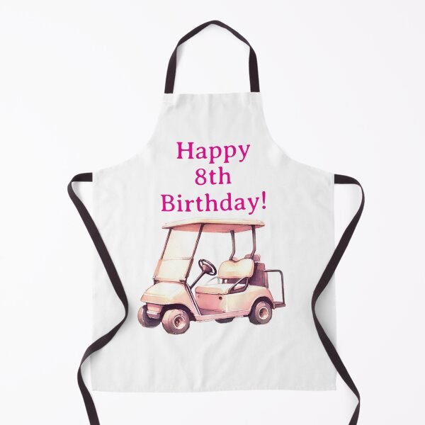 Item preview, Happy 8th Birthday Golfer girl designed and sold by Monika Howarth.