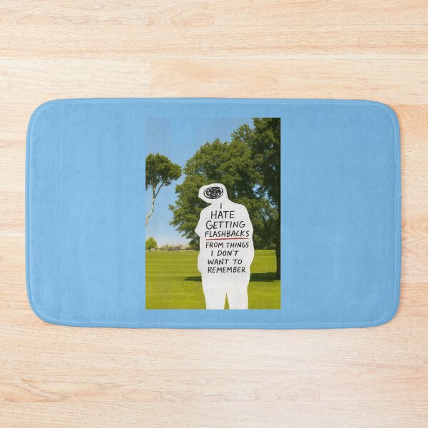 Item preview, I Hate Getting Flashbacks – Minimalist Emotional Quote Design designed and sold by SuccessHunters.