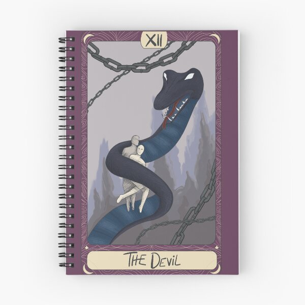 Item preview, Tarot card | deck of Mystical forest animal cards | XII The Devil designed and sold by Basiinaa.