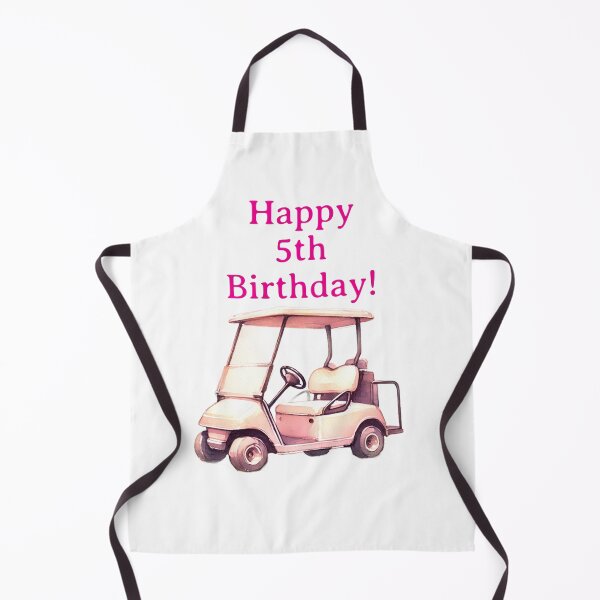 Item preview, Happy 5th Birthday Golfer girl designed and sold by Monika Howarth.