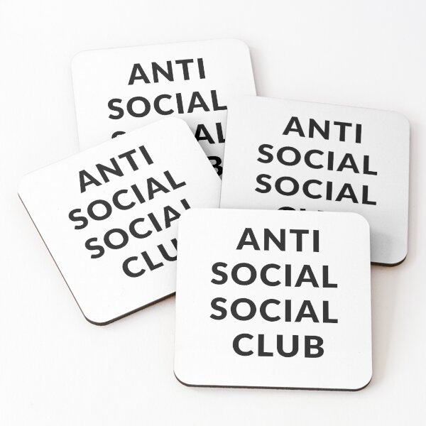 Item preview, Antosocial Social - print designed and sold by ALPHABET ATELIER.