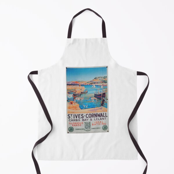 Artikelvorschau, Weinleseplakat Great Western Railway St. Ives entworfen und verkauft von Random Railways.