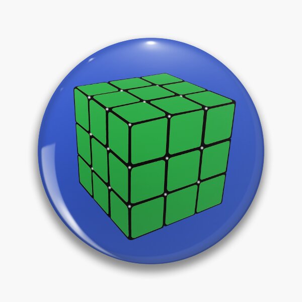 Item preview, No Time To Waste (Green Cube) -  designed and sold by waltzermitty.